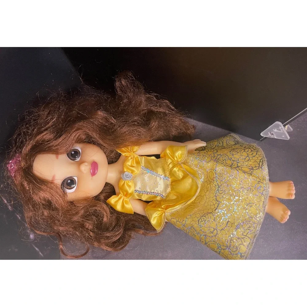 Disney Princess Belle Jakks Pacific Doll 14in & Sofia the First Doll Yellow‎
